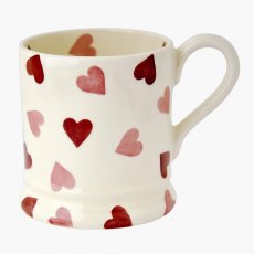 Emma Bridgewater Pink Hearts 1/2 Pint Mug