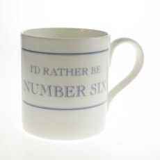 No 6 Bone China Mug