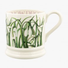 Emma Bridgewater Flowers Snowdrop 1/2 Pint Mug