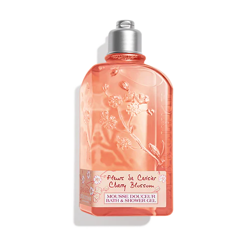 L'Occitane Cherry Blossom Bath & Shower Gel 250ml