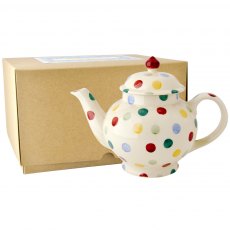 Polka Dots 4 Cup Teapot Boxed