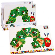 The Very Hungry Caterpillar Peg Puzzle