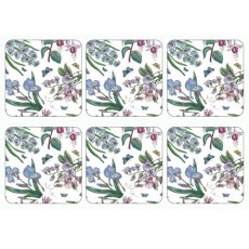 Botanic Garden Chintz Coasters Set 6