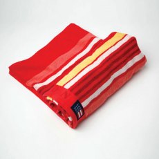 Lexington Seaside Summer Beach Towel: Red Stripe