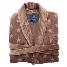 Lexington Holiday Star Bath Robe Small