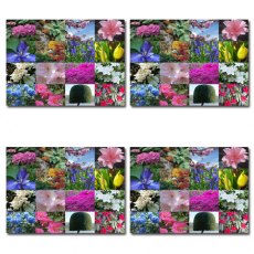 Set of 4 Portmeirion Village Garden Views Placemats