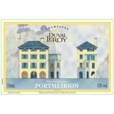 Portmeirion Champagne 750ml, NV, Duval Leroy, Vertus, France -12%