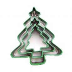 Christmas Tree Cutters With Green Top