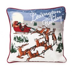 Lexington Holiday Father Christmas Sleigh Ride Sham / Cushion Cover