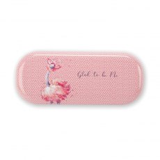 Glad To Be Me Pink Glasses Case