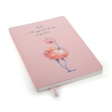 Glad To Be Me Pink Notebook