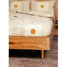 Orla Kiely Single Duvet Abacus Sand