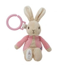 Peter Rabbit Flopsy Jiggle Attachable Toy