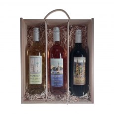 Portmeirion Mixed Wine Box Set / Bocs Cymysg - Pinot Grigio, Rose, Merlot