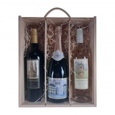 Portmeirion Luxury Wine Box Set / Bocs Moethus - Champagne, Rioja, Sauvignon Blanc