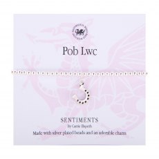 Carrie Elspeth Pob Lwc Sentiment Bracelet