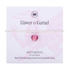 LLawer O Gariad Sentiment Bracelet