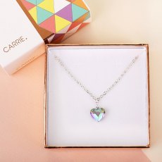 Paradise Shine Swarovski Heart Necklace