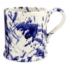 Blue Splatter 0.5pt Mug