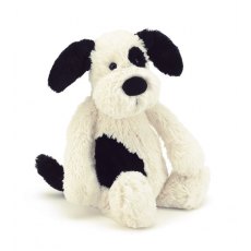 Bashful Black & Cream Puppy Small