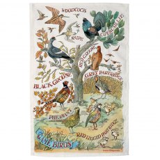 Game Birds Tea Towel