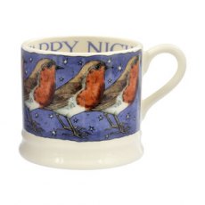 Robin In A Starry Night Baby Mug