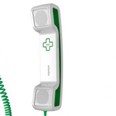 Epure Corded Handset White & Green