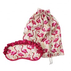 Sara Miller Flamingo Eyemask & Bag