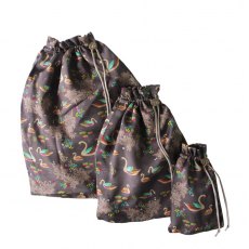 Sara Miller 3 Travel Bags Swan