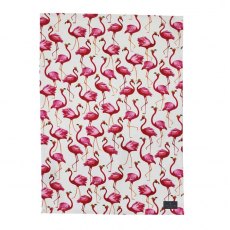 Sara Miller Tea Towel Flamingo Repeat