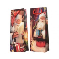 Christmas Santa Bottle Bag