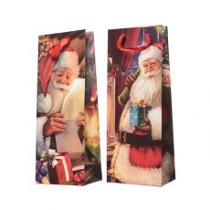 Christmas Santa Bottle Bag