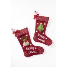 Welsh Christmas Stocking 2 Assorted