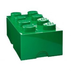Lego Storage Block 8 Green