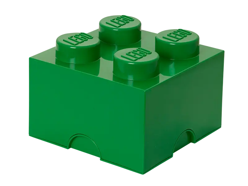 Lego Storage Block 4 Black