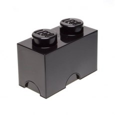 Lego Storage Brick 2 Black