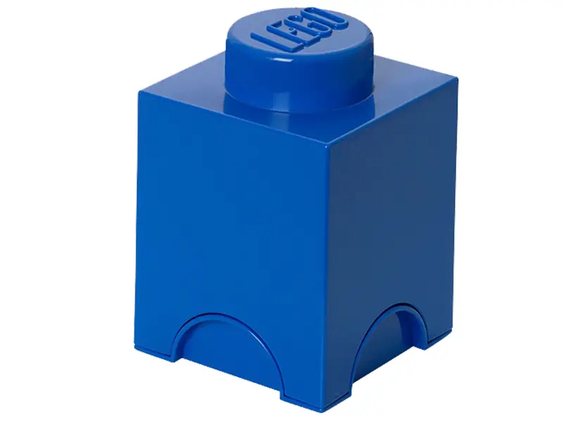 Lego Storage Brick 1 Blue