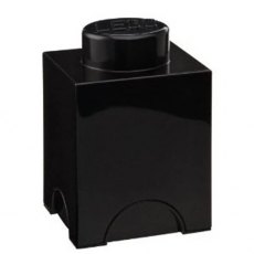 Lego Storage Brick 1 Black