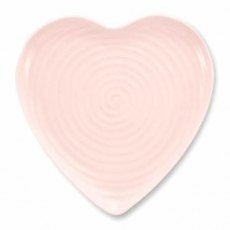 D/C CPP Small Heart Plate Pink
