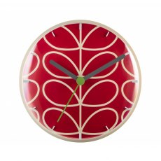 Orla Kiely Wall Clock Geranium