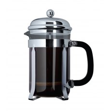 Cafe Ole Plunger Coffee Maker Chrome