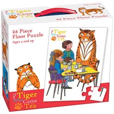 The Tiger Who Came To Tea 24 Piece Jumbo Floor Puzzle