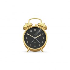Newgate The Charlie Bell Alarm Clock Radial Brass