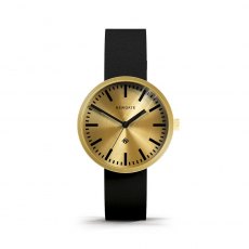 Newgate Drummer Watch Radial Brass Case Brass Dial Watch