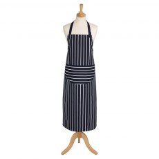 Classic Butchers Stripe Long Apron