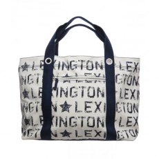 Lexington Hampton Bag White/Ribbon Red