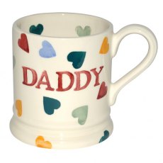 Polka Hearts Daddy 0.5pt Mug