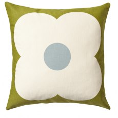 Cushion Giant Abacus Olive/Duck Egg