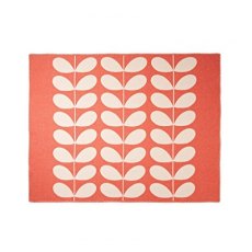 Throw Giant Stem Apricot Cream/Red