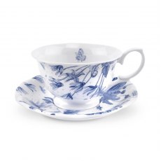 Portmeirion Botanic Blue Tea Cup & Saucer